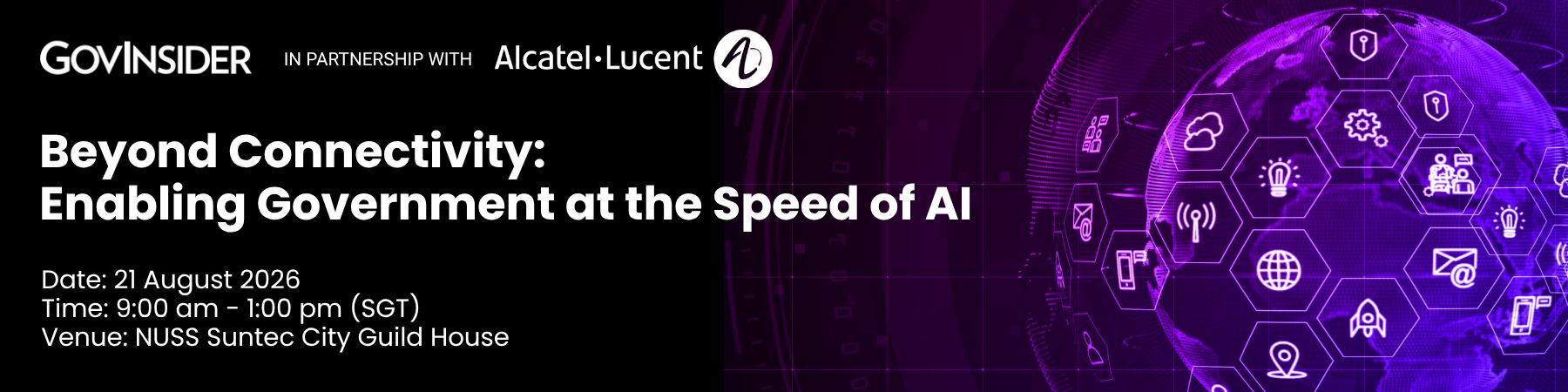 event banner for Beyond Connectivity: Enabling Government at the Speed of AI